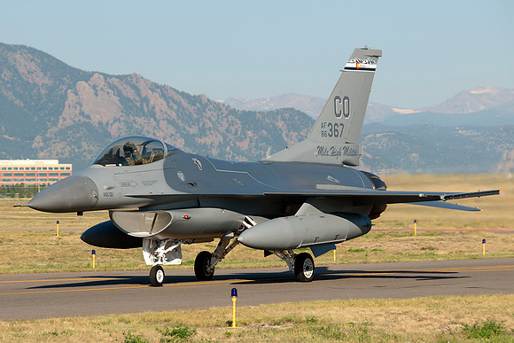 Lockheed Martin F-16C Falcon (86-0367) - 120th Fighter Squadron