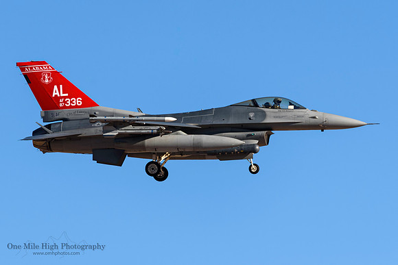 Lockheed F-16C-30-CF Falcon (87-0336) - 100th Fighter Squadron