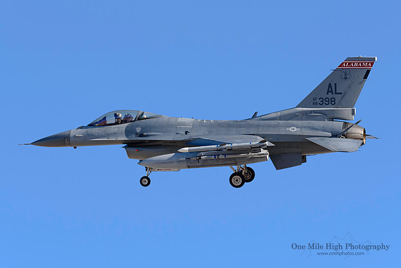 Lockheed F-16C-30-CF Falcon (87-0398) - 100th Fighter Squadron