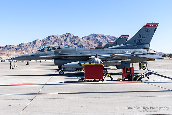 Lockheed F-16C-30-CF Falcon (87-0217) - 100th Fighter Squadron