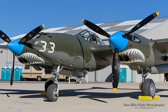 1942 Lockheed P-38F Lightning (N12652) - National Museum of World War II Aviation