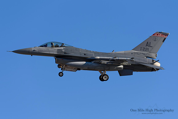 Lockheed F-16C-30-CF Falcon (87-0221) - 100th Fighter Squadron