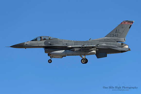 Lockheed F-16C-30-CF Falcon (87-0342) - 100th Fighter Squadron