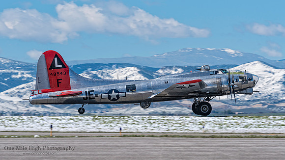 1944 Boeing B-17G Flying Fortress (NL3701G) - "Madras Maiden"