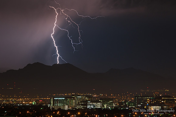 Lightning Strike - Denver (2013-08-23)