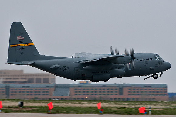 Lockheed C-130H-3 Hercules (92-1534) - 187th Airlift Squadron