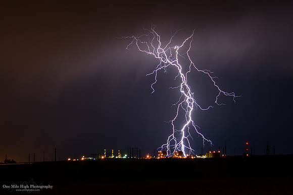 Lightning Strike - Aurora, CO