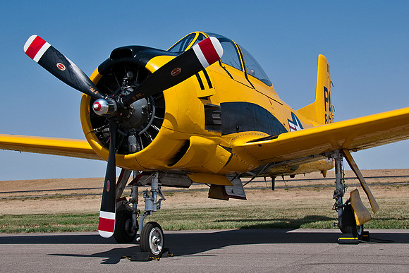 North American T-28B Trojan (NX88AW) - Colorado Aviation Services