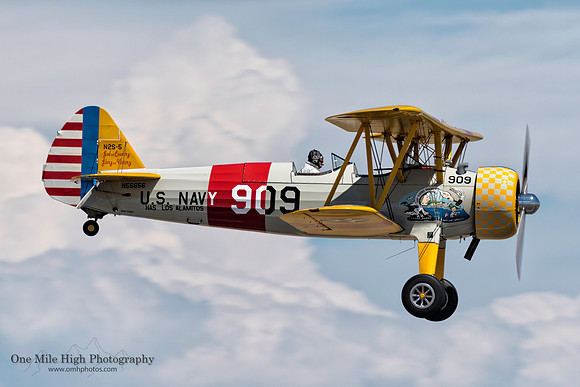 1942 Boeing A75 Stearman (N56656) - "Swee Pea"