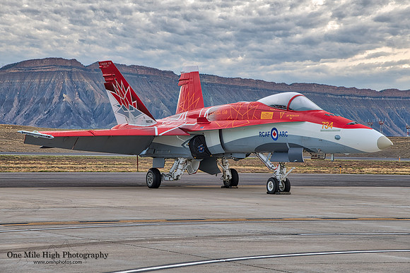 McDonnell Douglas CF-18 Hornet (188734) - RCAF CF-18 Demo Team