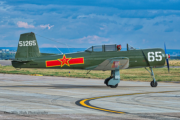 1974 Nanchang CJ-6A (N75480) - Colorado Yak Pak