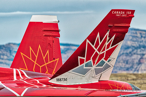 McDonnell Douglas CF-18 Hornet (188734) - RCAF Demo Team