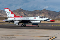 Lockheed F-16C Falcon - USAF Thunderbird #4 (Maj Nick Krajicek)