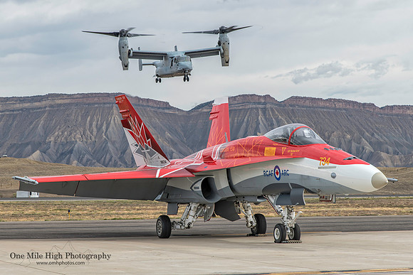 Boeing MV-22B Osprey (BuNo 168619) - USMC Osprey Demo team