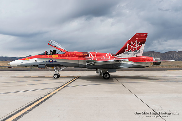 McDonnell Douglas CF-18 Hornet (188734) - RCAF CF-18 Demo Team