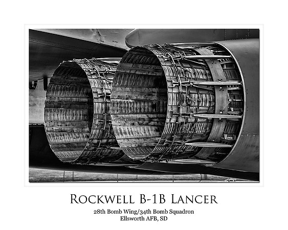 Rockwell B-1B Lancer (85-0087) - 34th Bomb Squadron