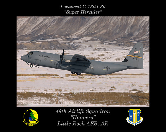48th Airlift Squadron Poster (16" x 20")