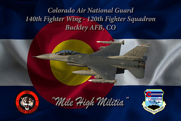 120th Fighter Squadron Poster (16" x 24")
