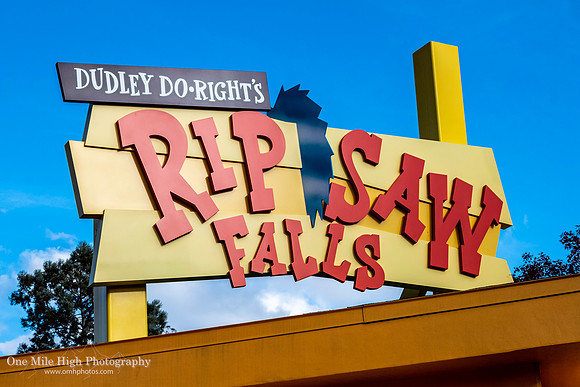 Toon Lagoon - Dudley Do-Right's Rid Saw Falls