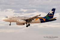 Airbus A319-132 (N822AW) - "Battle Born"