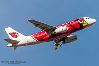 Airbus A319-132 (N837AW) - Phoenix Cardinals