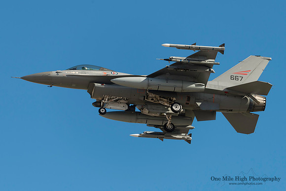 Lockheed F-16AM Falcon (667) - Royal Norwegian Air Force