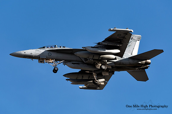 Boeing EA-18G Growler (A46-312) - RAAF No. 6 Sqn - RAAF Ambeley