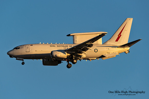 Boeing E-7A Wedgetail (A30-001) - RAAF No. 2 Sqn - RAAF Base Williamtown