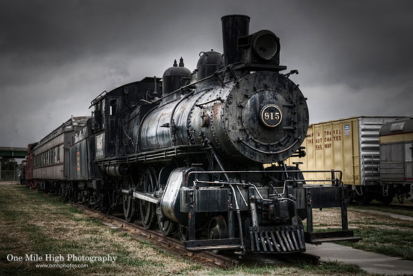 Chicago, Burlington & Quincy Steam Engine #915 - Railswest Railroad Museum