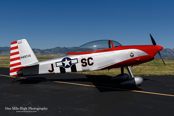Vans Aircraft RV-8 (N497JS) - Jim "Mad Dog" Sherry