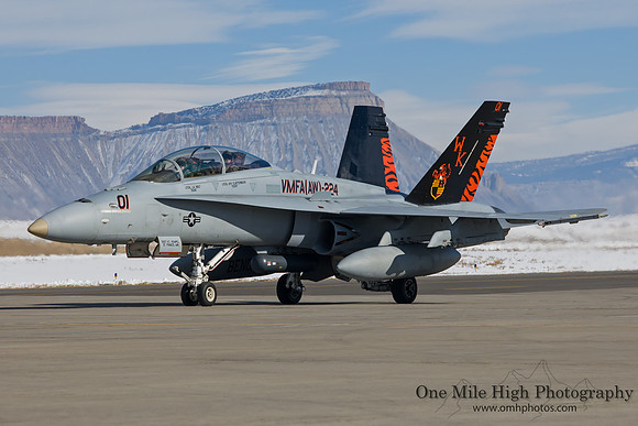 McDonnell Douglas F/A-18D Hornet (164694) - VMFA(AW)-224 Bengals