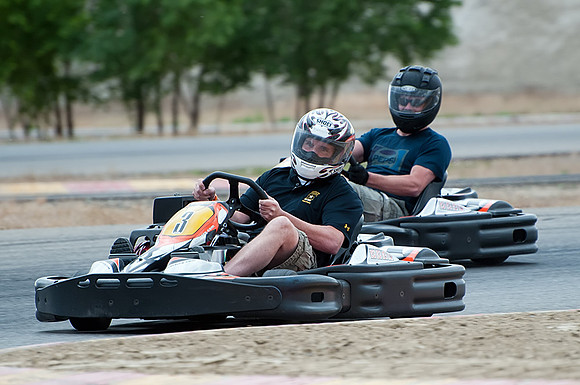Kart Racing For Heroes - US Army vs. Grand Junction Police Dept