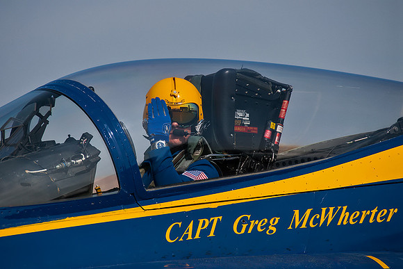McDonnell Douglas F-18C (BuNo 163768) - Blue Angel #1