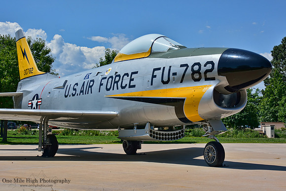1953 North American F-86L Sabre Dog - Peterson Air & Space Museum