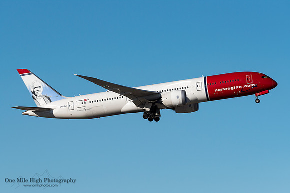 Boeing 787-9 Dreamliner (LN-LNJ) - Ole Bull (Norwegian Violinist)