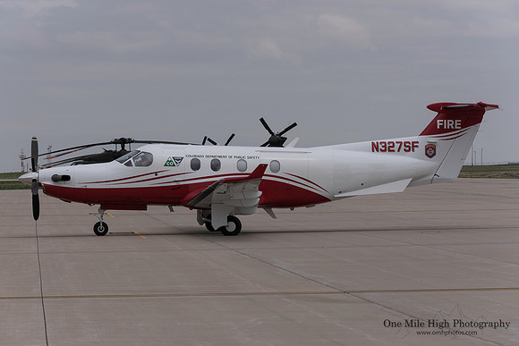 Pilatus PC-12 (N327SF) - Colorado Division of Fire Prevention and Control