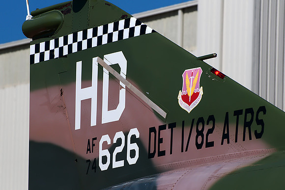 McDonnell Douglas QF-4E (74-0626) - 82nd ATRS Det 1