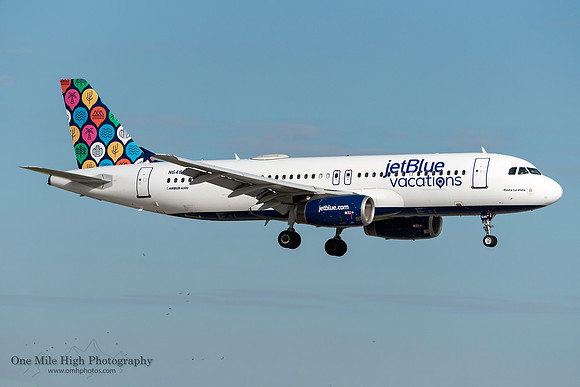 Airbus A320-232 (N648JB) - "Hasta La Vista"