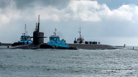 US Navy Ohio Class Ballistic Missile Submarine - USS Rhode Island