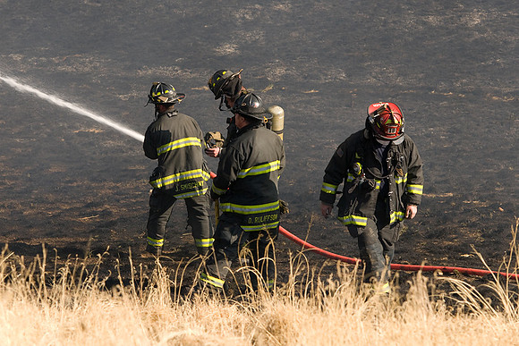Denver Grass Fire (8 Mar 2009)
