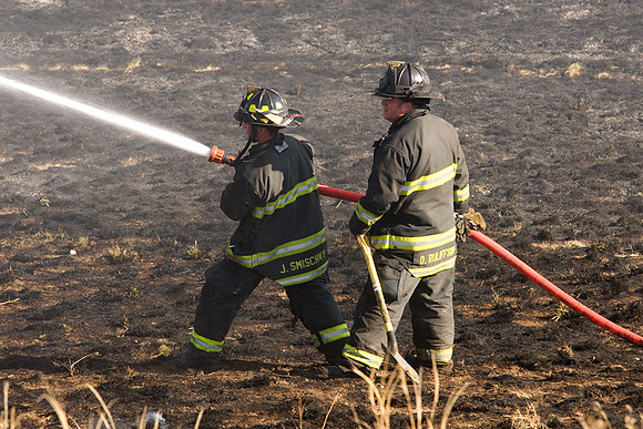 Denver Grass Fire (8 Mar 2009)
