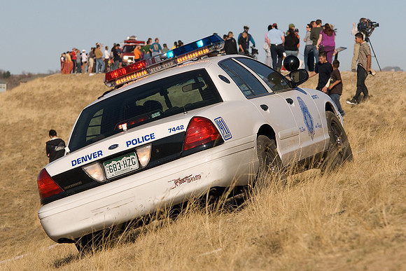 Denver Grass Fire (8 Mar 2009)