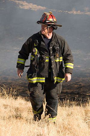 Denver Grass Fire (8 Mar 2009)