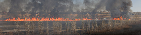 Denver Grass Fire (8 Mar 2009)