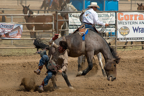 CPRA 2007 Finals - Bareback Riding