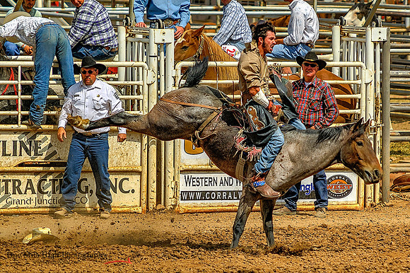 CPRA 2007 Finals - Bareback Riding