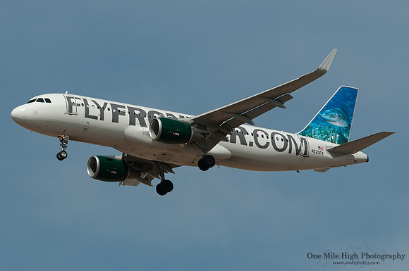 Airbus A320-214 (N220FR) - "Finn"