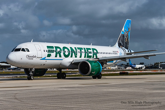 Airbus A320-251N (Neo) (N312FR) - "Chocolate the Moose"