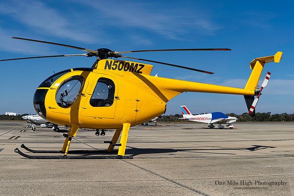 1977 Hughes 500D (N500MZ) - Winco Powerline Services