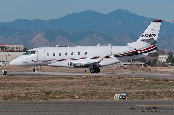 Gulfstream Aerospace G200 (Galaxy) (N738QS) - NetJets Aviation